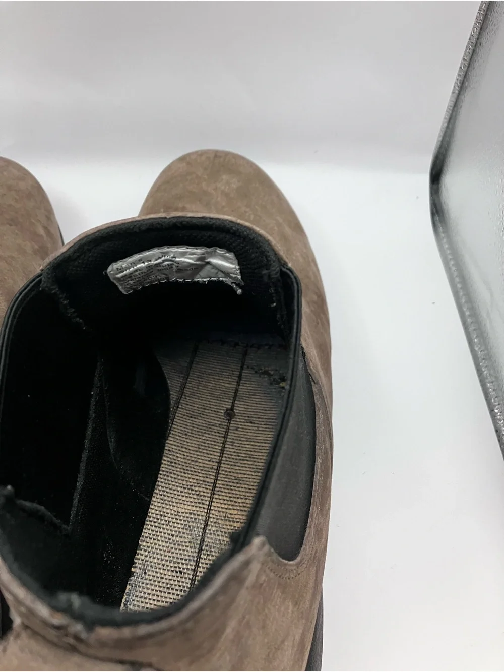 Source Unknown steel toe